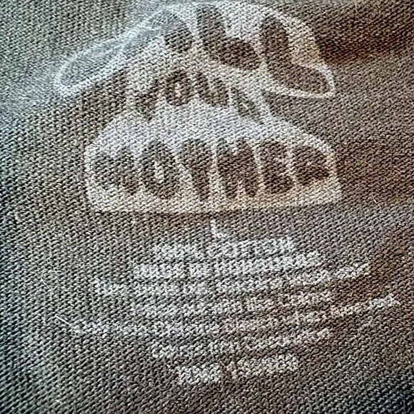 Call Your Mother Men’s Large Surfing Skeleton Graphic T Shirt graphic tee Black - Picture 7 of 7